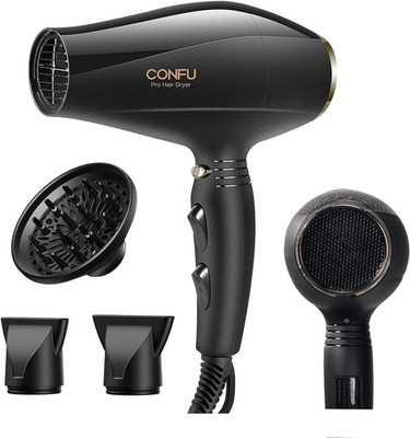 Professional Salon Hair Dryer,  1875 Watt Negative Ionic Fast Drying Blow Dryer,