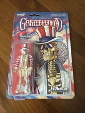 Grateful Dead Uncle Sam 3.75" Action Figure Super 7 New Super7 ReAction