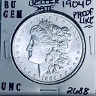 1904 O BU GEM MORGAN SILVER DOLLAR UNC MS+++ U.S. MINT RARE COIN 2688