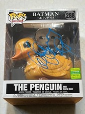DANNY DEVITO SIGNED AUTOGRAPH FUNKO POP DELUXE BATMAN RETURNS BECKETT BAS