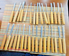 Lot of 32 Pfeil Swiss Made Wood Carving Tools Chisel Gouge Set