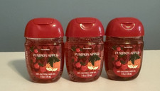 Bath & Body Works PUMPKIN APPLE Pocketbac Dezynfekujący żel do rąk 1 uncja ~ PARTIA 3!