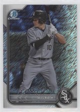 2022 Bowman Chrome Prospects Shimmer Refractor Wes Kath #BCP-204 0h4v