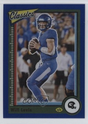 2023 Panini Chronicles Draft Picks Blue 72/99 Will Levis #3 Rookie RC 1u5y