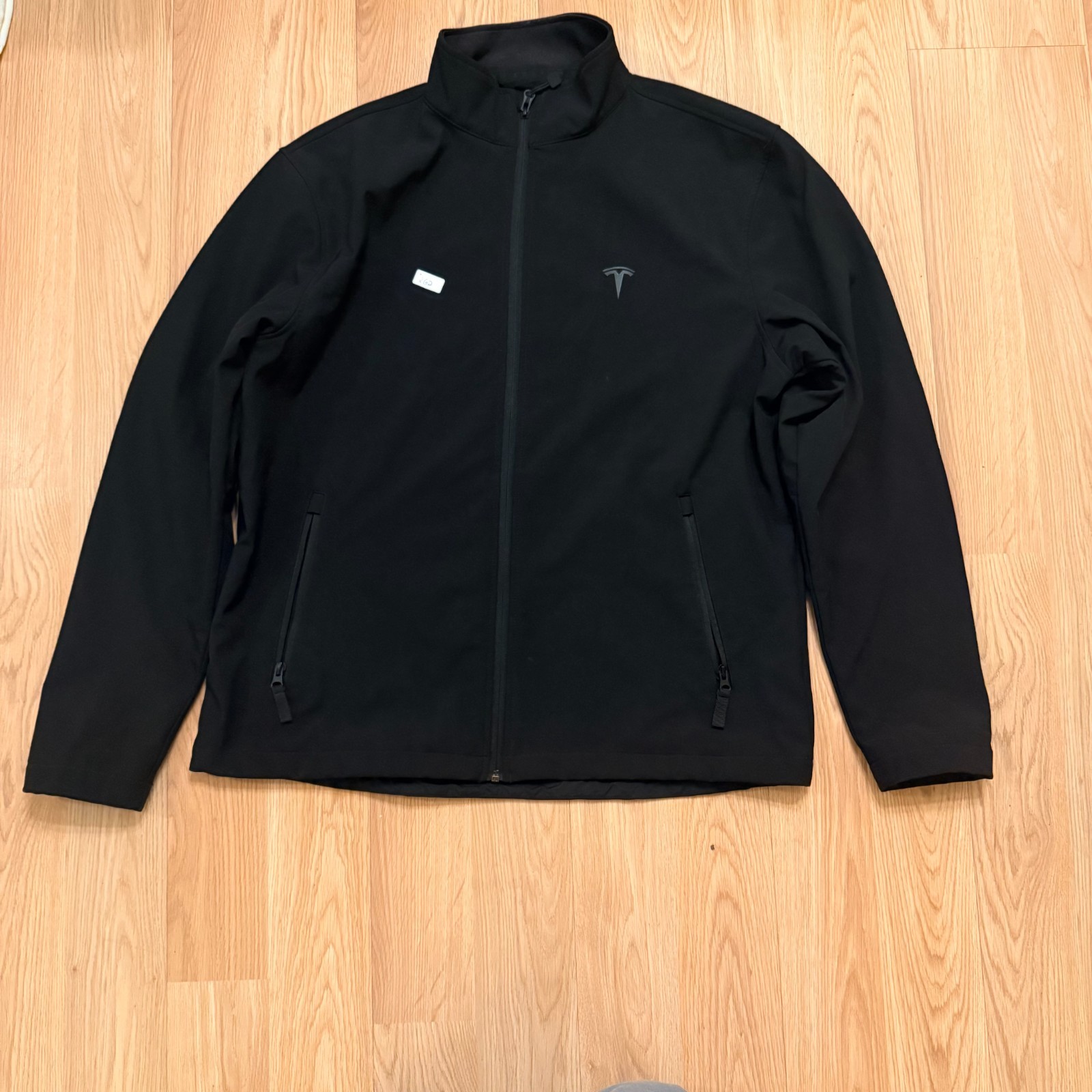 Tesla Black Full Zip Performance Jacket Men’s Lar… - image 1