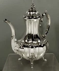Reed & Barton Sterling Silver Coffee Pot   c1920 BRADFORD PATTERN