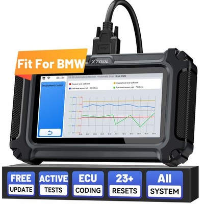 XTOOL IP500 for BMW Mini Bidirectional OBD2 Scanner Diagnostic Tool ECU Coding