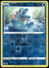 Totodile Reverse Holo Common SWSH08: Fusion Strike 055/264 NM