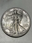 1943 WALKING LIBERTY SILVER HALF DOLLAR ~  AU  ~ NICE COIN