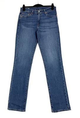 Levi's 511 Jeans Big E Regular Herren W33 L36 Blau Waterless Denim Strauss Hose