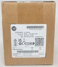 New Sealed Allen Bradley 22B-D010N104 SER A Powerflex 40 AC Drive 5HP Surplus