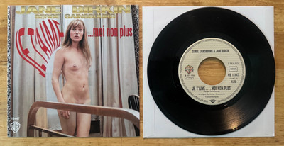 45 7'' GERMAN SP JANE BIRKIN SERGE GAINSBOURG JE T'AIME MOI NON PLUS