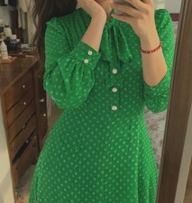 New LK Bennett Mortimer silk dress size 12 UK RRP £329