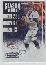 2016 Panini Contenders Season Cracked Ice Ticket 12/24 Trevor Siemian #64 4o5