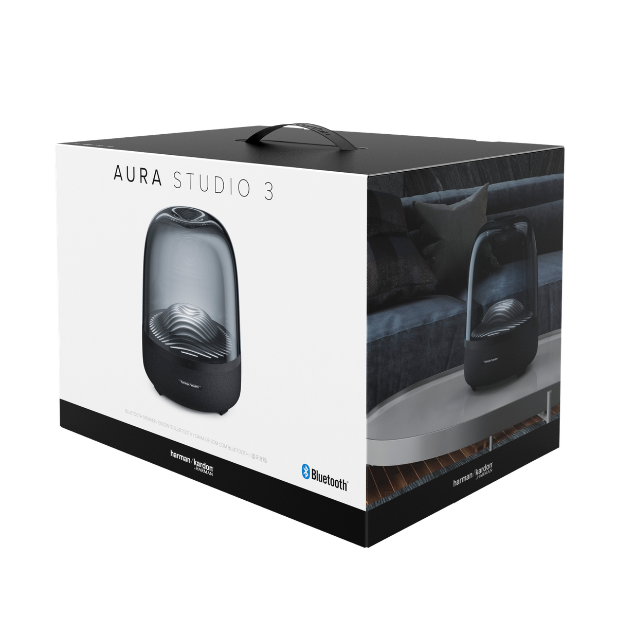 【Harman Kardon】AURA STUDIO 3 スピーカー 中古美品 Aura Studio 3, Wireless speaker with beautiful Harman Kardon