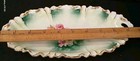 Antique 1910 R. S. Prussia 9.5" Long Celery Dish - Pink Rose Design — photo 2