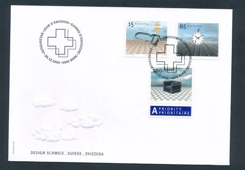D478129 Switzerland FDC Swiss Design Art 2003