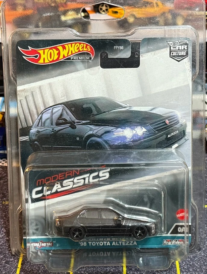 Chase Hot Wheels 98 Toyota Altezza Chase 0/5 Clásicos Modernos Con Protector Foto 3 de 4
