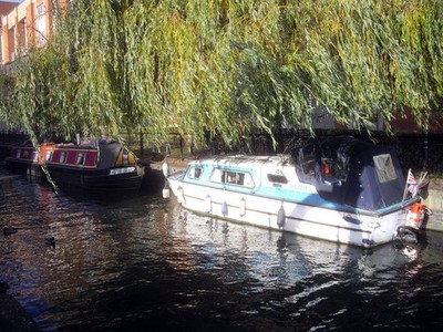 Foto A2 Schmalboote auf dem Fluss Witham, Lincoln um 2011