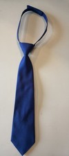 Boys Gymboree Dressed Up Navy Royal Blue Necktie Hook Loop Closure Size 6  Up
