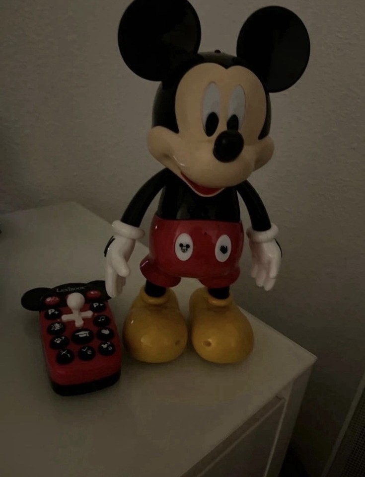 Lexibook Figurine Mickey Mouse Disney en plastique avec télécommande