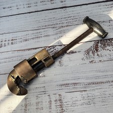 Vintage Armstrong Brothers Tool Co 3-wheel Pipe Cutter Heavy Duty USA 13” Long