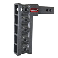 Gen-Y Hitch GH-505 Mega Duty Adjustable 10" Drop 2" Receiver 16K lbs Tow Hitch