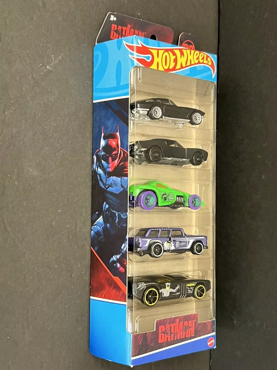 2022 Hot Wheels The Batman 5 pack Loose RIDDLER BURL-ESQUE (Green)