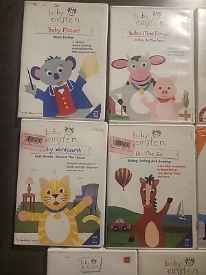 Baby Einstein Collection - Set of 8 DVDs In Cases #1 | eBay