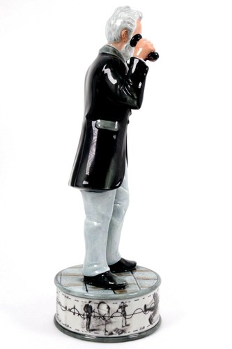 Royal Doulton Alexander Bell Figurine 5052 Pioneers Collection Boxed Certificate - Picture 3 of 7