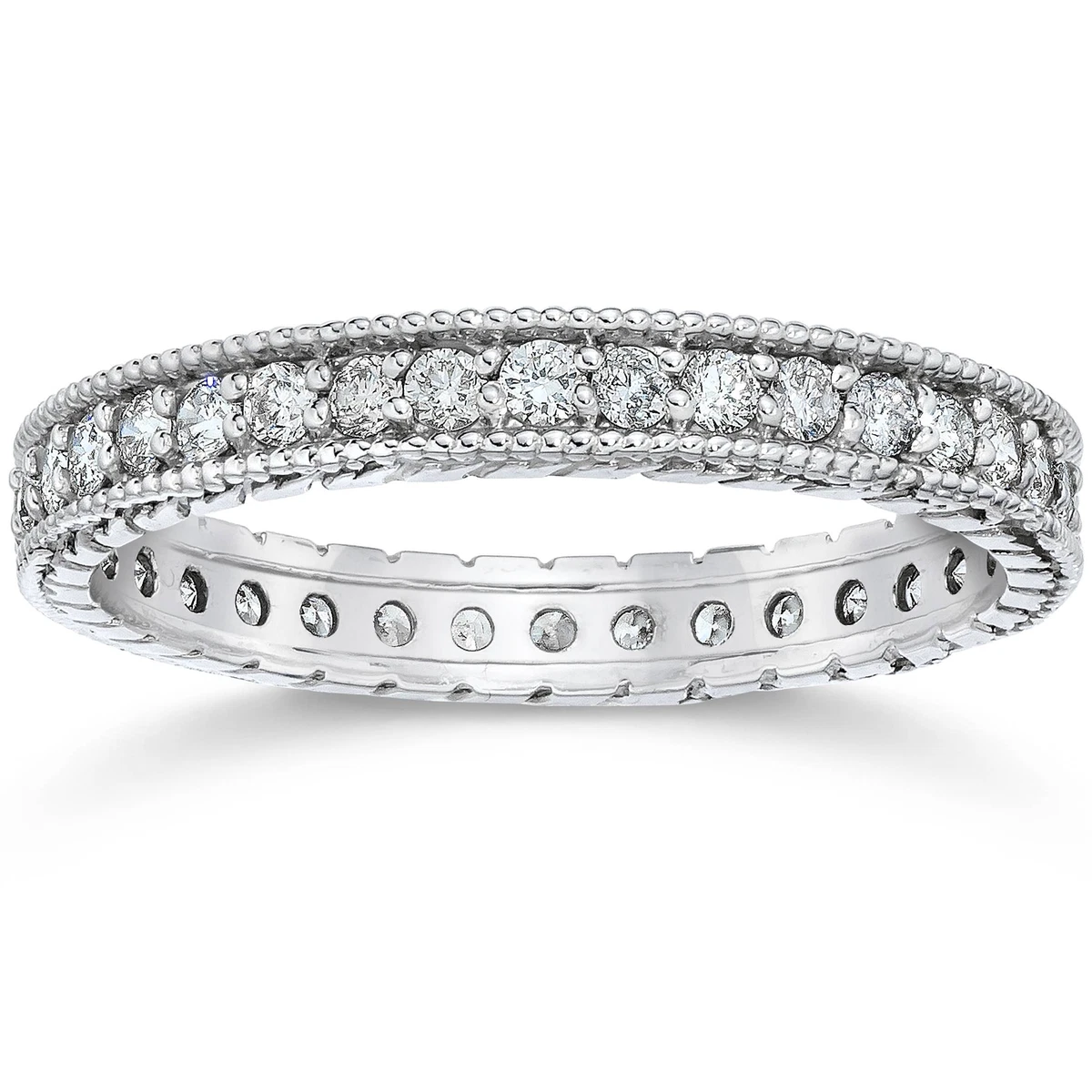 Engraved eternity ring deals