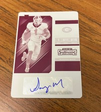 2018 CONTENDERS DP #141 SONY MICHEL AUTO RC ROOKIE Magenta Plate 1/1 ZXWNZX