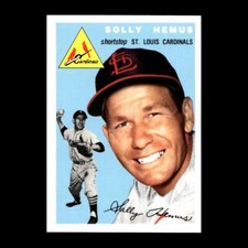 Solly Hemus 1994 Topps Archives 1954 St. Louis Cardinals #117 NM+