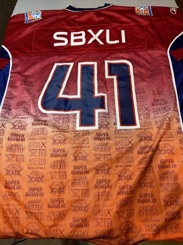 Super Bowl XLI 41 Rbk Reebok NFL Football Jersey Size XL South Florida - Picture 11 of 16