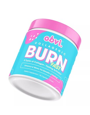 Obvi Collagenic  Burn Fast - Collagen Fat Burner for Weight Loss & Beauty Boost