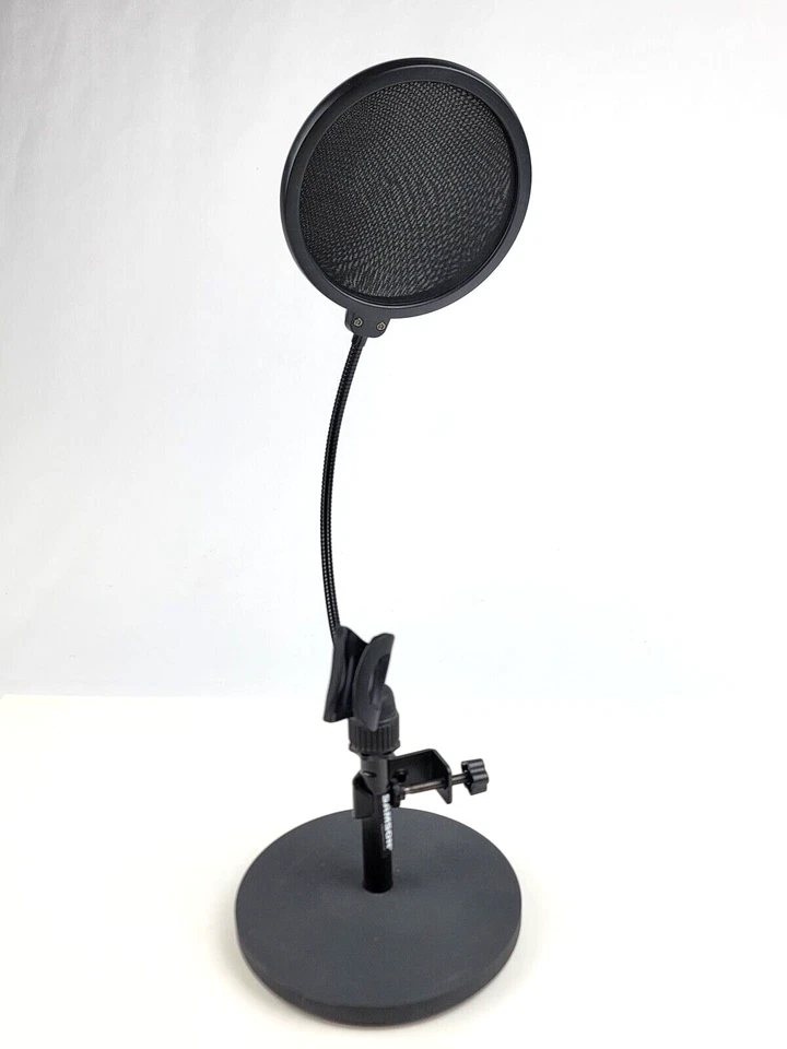 Samson Cuello de Ganso Pop Xpix Filtro y Micrófono Soporte Mesa Base Ponderada Foto 2 de 4