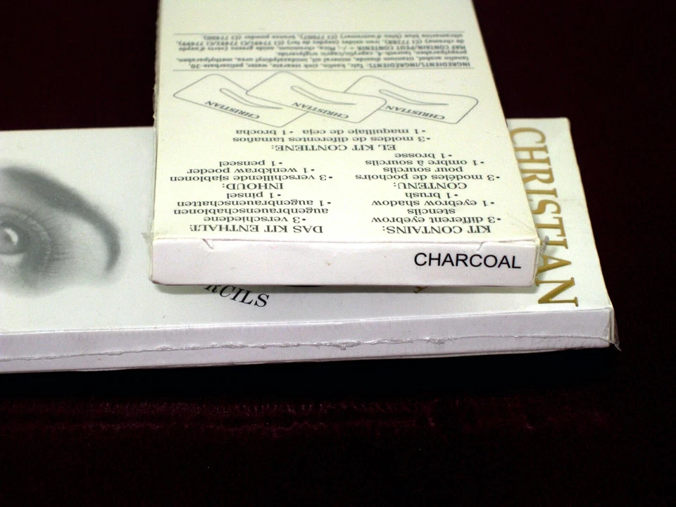 Christian Semi Permanent Augenbrauen Make-up Set AUGENBRAUENSCHATTEN Anthrazit - Bild 2 von 3