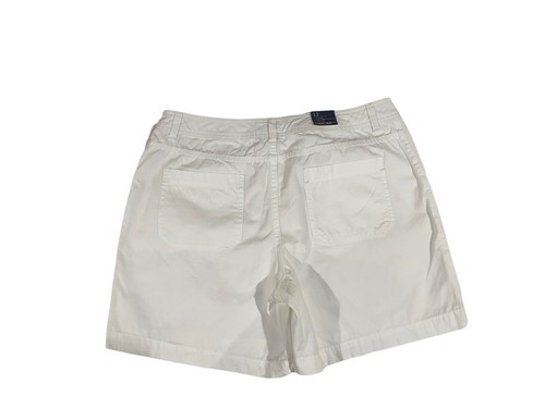 Cherokee Brand Woman’s White Shorts Size 12 Sits At Waist 6 In Inseam New - Picture 9 of 13