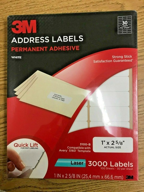 3M Label Templates