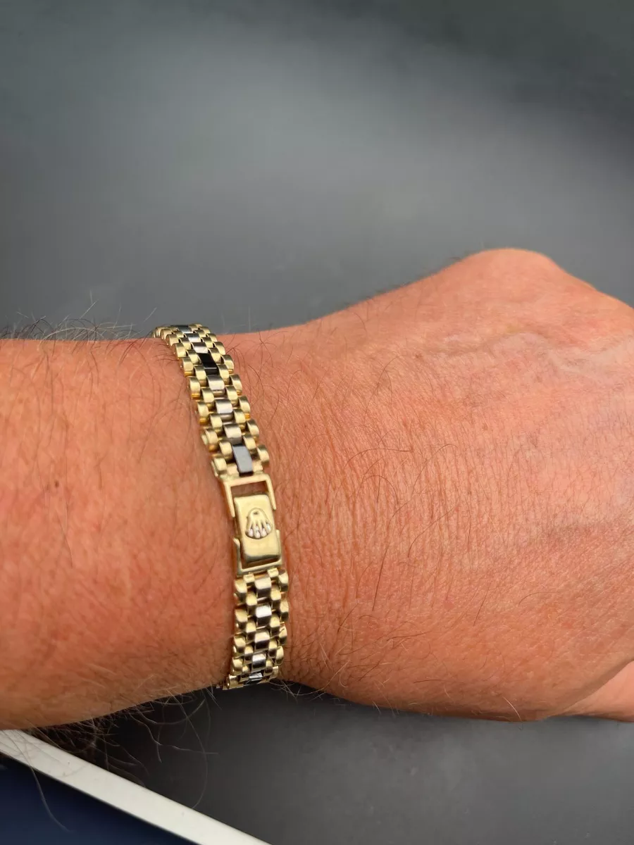 Men s Rolex 14K Gold 9 5MM 8