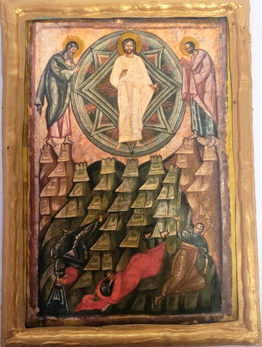 The Transfiguration of Jesus Christ Metamorphosis Eastern Orthodox Icon Art - 第 1/6 張圖片