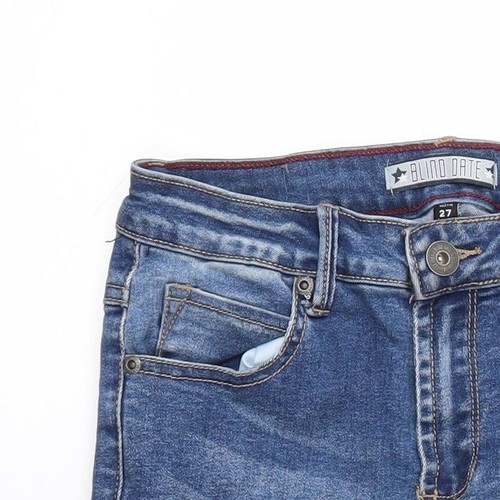 Blind Date Damenjeans blau Baumwolle Skinny Größe 27 Zoll L29 in normal - Bild 3 von 12