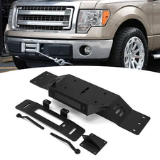 Winch Mount Plate For Ford F150 w/ factory Bumper 2009-2010 2011 2012 2013 2014