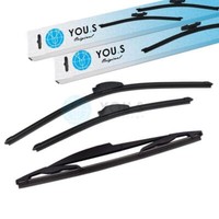 You.S Scheibenwischer Wischer SET Vorne + Hinten FüR Mazda 6 Kombi (Gj, Gl) -NEU