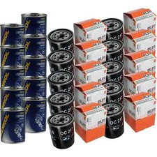 10x Original MAHLE / KNECHT Ölfilter OC 217 + 10x SCT Motor Flush Motorspülung
