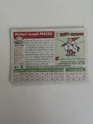 Mike Piazza New York Mets 2004 Topps Heritage Chrome /1955 #THC37