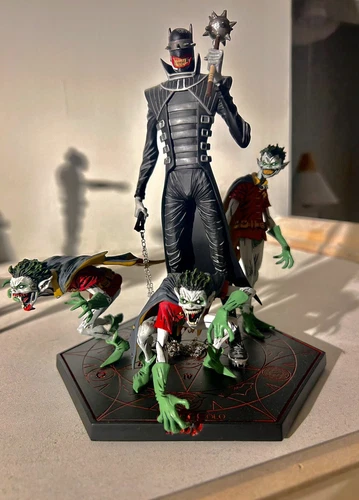 Batman Who Laughs Statue (No Box, As Seen, No Extra Parts
