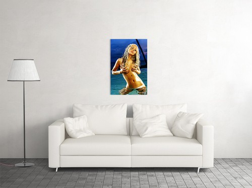 Christina Aguilera art mural décoration d'intérieur - AFFICHE 20x30 - Photo 3 sur 4