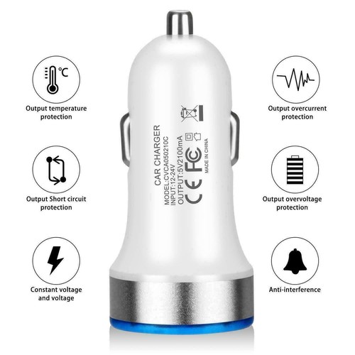 18W Wall Car Charger 10FT USB-C Cable Long Power Wire Type-C Cord For Cell Phone - Picture 8 of 19