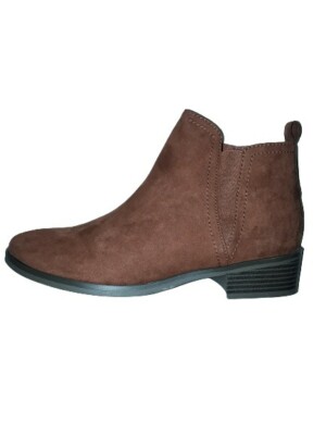 Brown size 8 Ankle fashion casual zip up  Boots Women
